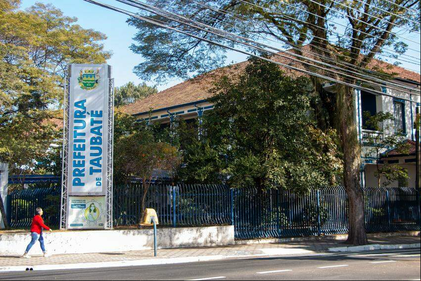 Lateral da Prefeitura de Taubaté