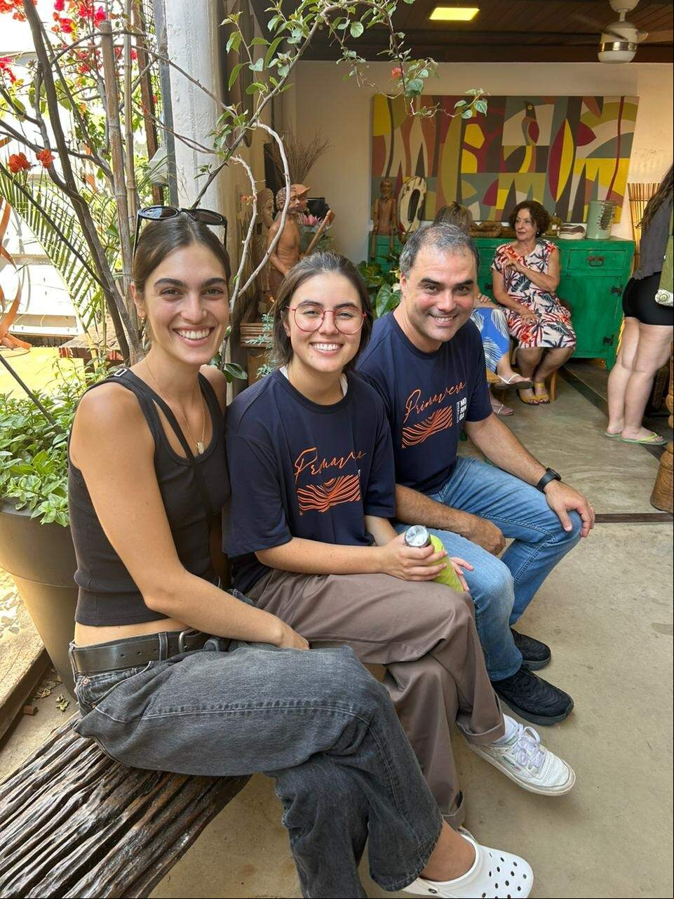 Sofia Palladino, Helena e Flávio Piassi