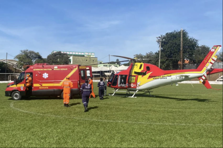 Ação do Corpo de Bombeiros 